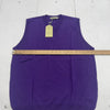 Peter Christian Purple Merino Wool Slipover Sweater Mens Medium New