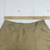 isda &amp; co Womens Gold Decorative Flare skirt size 8