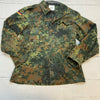 Military Combat Camouflage Jacket Outer Shirt Long Sleeve Women’s Size 35” Chest