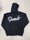 Custom Graphic Black Donut Pullover Sweater Adult Size Medium