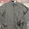 Michael Brandon White Black Checkered Long Sleeve Dress Shirt Men Size L *