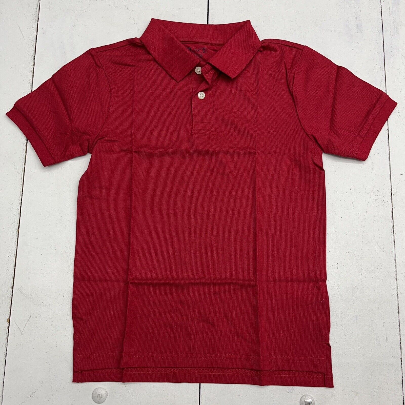 The Children’s Place Classic Red Polo Boys Size Medium (7/8) NEW