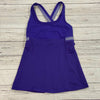LuLuLemon Purple Active Athletic Tank Top Built In Support Bra Woman’s Size 6