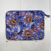 Vera Bradley Purple Mural Garden Quilted Laptop Sleeve New Without Tags
