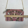 Francescas Pink Glass Beaded Cross body purse