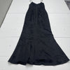 Alice &amp; Olivia Mayer Black Ruffle Maxi Dress Women’s Size 2