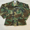Military Combat Camouflage Jacket Outer Shirt Men Size Small Short US Air Force
