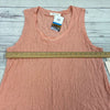 Two by Vince Camuto Coral Dusk Sleeveless Panel Tank Top Women Size XL NEW