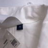 Blanque White Button Front Linen Blend Jacket Women’s 1 New Defect