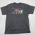 Delta Grey Short Sleeve T-Shirt Las Vegas Craps Graphic Adult Size 2XL NEW