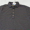 Martin Multicolor Stripped Short Sleeve Golf Polo Shirt Men Size M