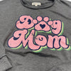 Moa Moa Grey Dog Mom Long Sleeve Sweatshirt Women’s Size Medium