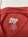 Blue 84 Mens Red Ohio State Short Sleeve Shirt Size Medium