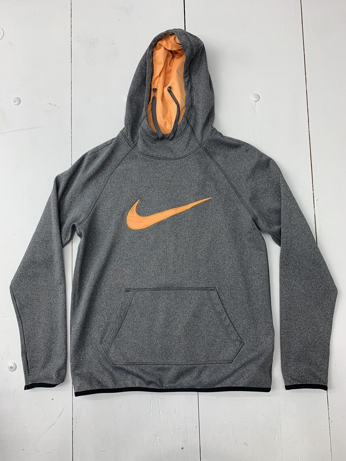 Nike Dri Fit Mens Grey Pullover Hoodie Size Small - beyond exchange