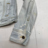 Vintage Abercrombie &amp; Fitch Denim Distressed Jacket Women’s Size Small