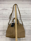 Claudia Firenze Brown Leather Large Shoulder Satchel Crossbody Purse New