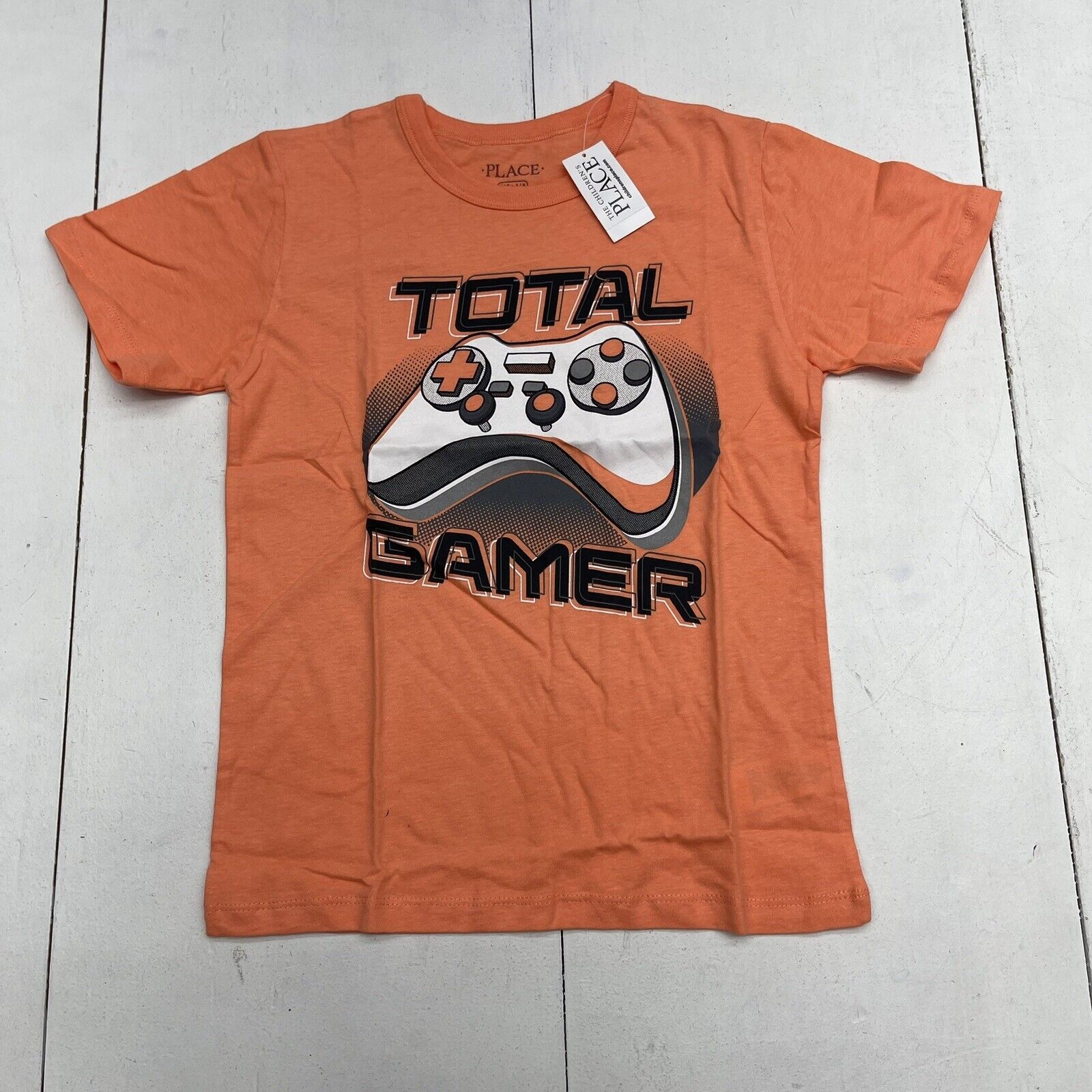 The Children’s Place Total Gamer Graphic Short Sleeve Youth Boys Small New