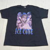 Ice Cube Black Graphic Collage Peace Short Sleeve T-Shirt Adult Size XL NEW Spen