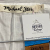 Michael Stars White Button Up Long Net Sleeve Hi Low Shirt Women Size 2 NEW
