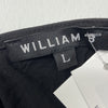 William B Boutique Black Long Sleeve Basic V-Neck Tee Tunic Women Size L NEW