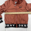 DKNY Red Full Zip Up Hooded Jacket Youth Size 5/6