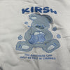 KIRSH Blue Bear Holding Cherries Sweatshirt Unisex Adults Size 1