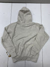 MV Sport Mens oatmeal Maine Pro Weave Pullover Hoodie Size Small New