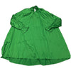 Chicme Green Long Sleeve Pleated Mini Dress Women’s Size Medium NEW