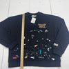 Gallery Dept Black Tokyo Japan Crewneck Sweatshirt Adults Size Large New $400