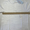 Cat &amp; Jack White Uniform Short Sleeve Polo Boys Size Large NEW