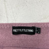 Pretty Little Thing Purple Knit Cropped Tank Top Women&#39;s Size 2