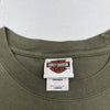 Vintage Harley Davidson Green Beartooth Pass Short Sleeve T Shirt Mens Size L