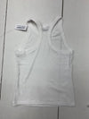 Old Navy Kids Ultra Lite White Ribbed Tank Size Small