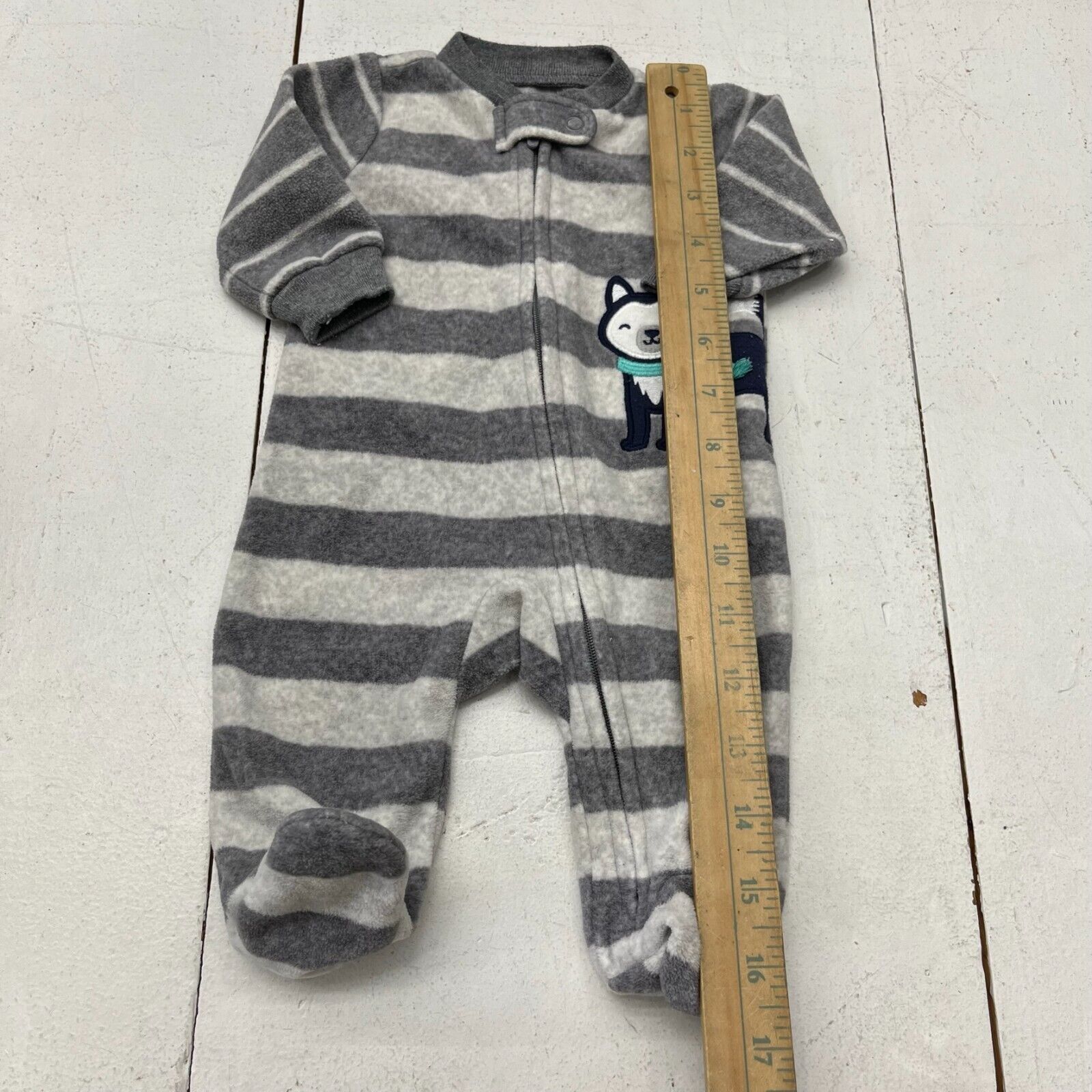 Newborn Baby Fleece Romper One-piece Footies Jumpsuit Pajama Infant Onesies  For Baby Boys Girls | Fruugo US