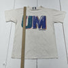 Vintage Umbro White Graphic T Shirt Youth Size Large Made In USA