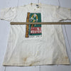 Vintage Fruit Of The Loom 1995 Wheel To Weston White Graphic T Shirt Mens XL