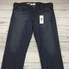 Adriano Goldschmied AG Harper Gray Essential Straight Pants Women Size 32 NEW *