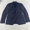 John Varvatos Blue Wool Suit Jacket Mens Size 50R New Defects