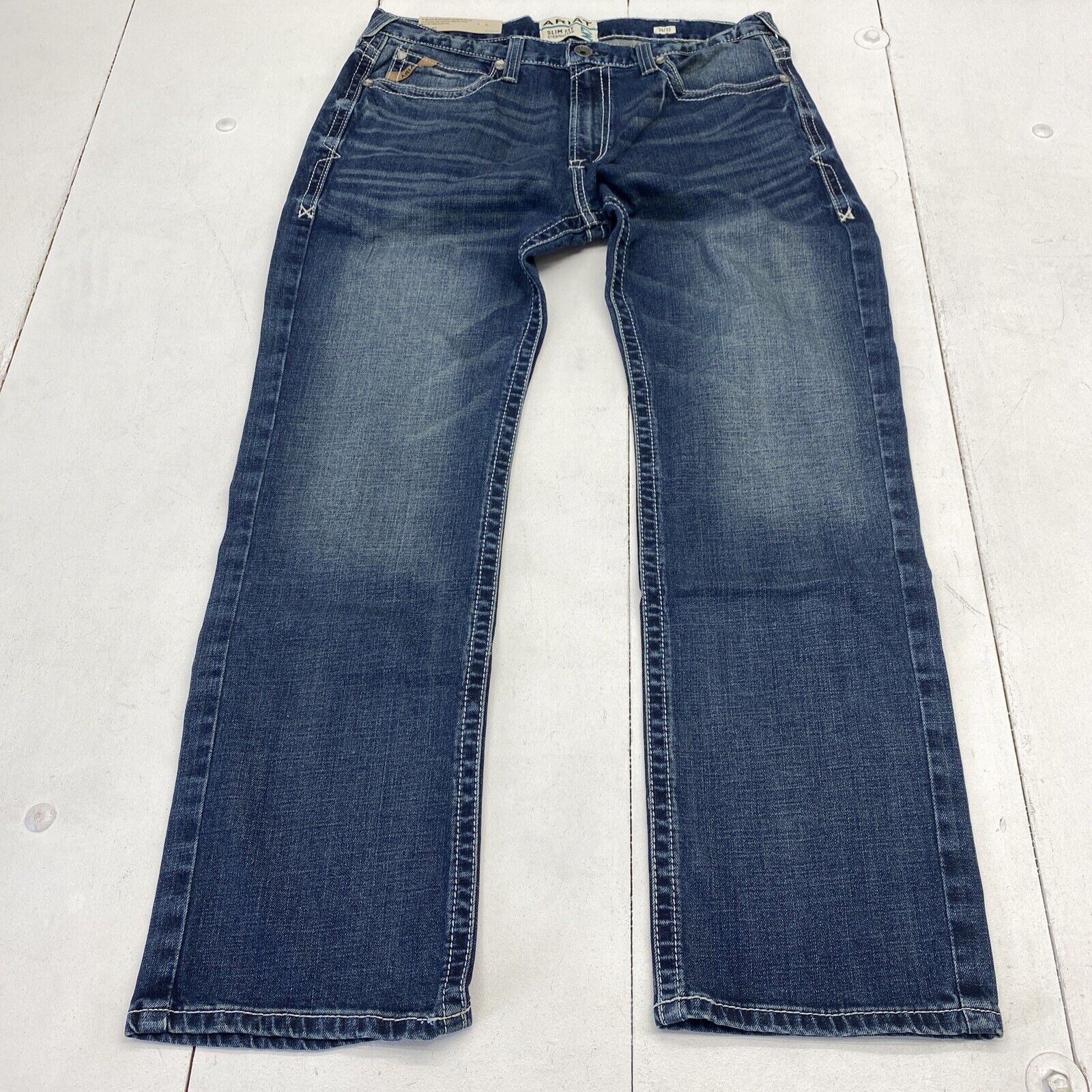 Men's Jeans M7 Silverton Coltrane Slim Straight 10027748 Mens Size 36/32 NEW