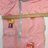 Pink Dinosaur Rain Suit Girls Size Small NEW