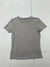 Unbranded Womens Grey Athletic Short Sleeve Shirt Size Large