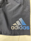 Adidas D2m logo Training Shorts Navy Blue HF7202 Zipper Pockets Mens Size M New