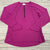 Title Nine Sunbuster Fuchsia 1/4 Zip Long Sleeve Athletic Shirt Woman’s Size XL