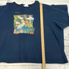 Vintage Florida Blue Short Sleeve Graphic T-Shirt Adult Size 3XL Single Stitch