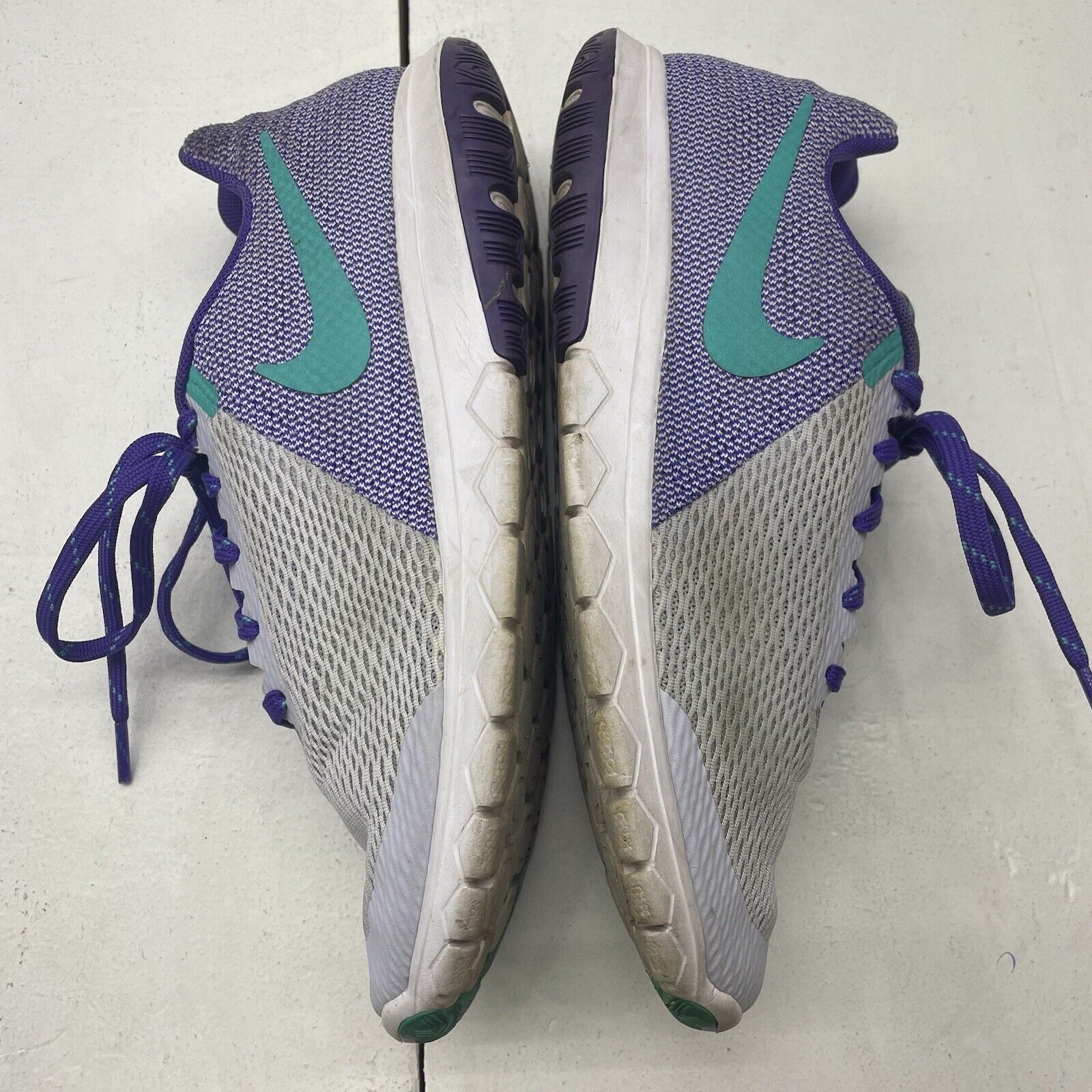 Nike Flex Experience RN Purple White Aqua Running Shoes Wome - beyond exchange