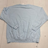 Custom Graphic Blue Long Sleeve Sweatshirt Women’s 2XL New Defect