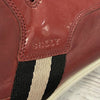 Bally Switzerland Oldani Red Leather High Top Sneakers Shoes Men Size 8 D *