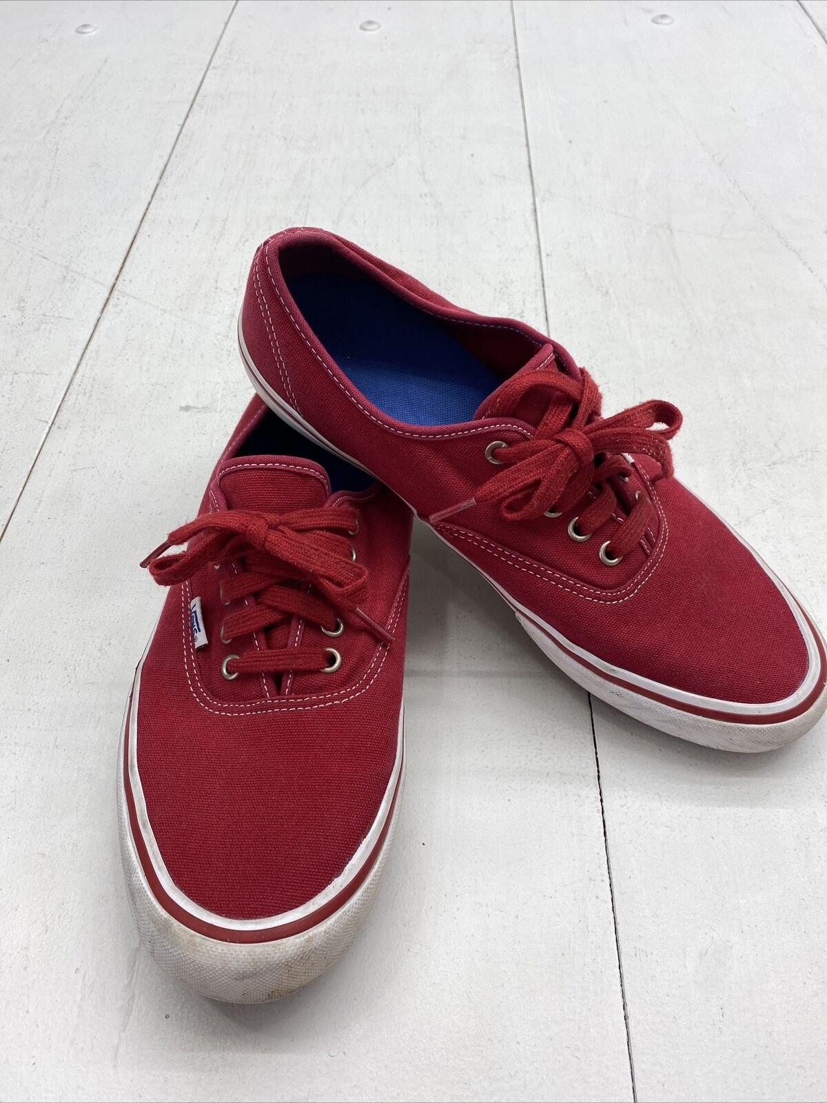 VANS 721454 RED ULTRA CUSHION SKATEBOARD PRO SHOES MENS SIZE 11