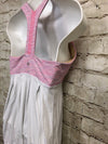 Lululemon Awareness Double Layer Bubble Tank Top Pink Stripes &amp; White Size 6
