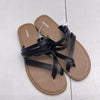 Sonoma Cressida Black Strapy Thong Sandals Women’s Size 9 New